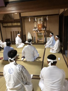 御師 大国屋の上座敷に御神實を奉安